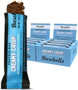Barebells Protein Bares Creamy Crisp - 12 Count, Pack of 2 - Protein Snacks with 20g of High Protein - Chocolate Protein Bar with 1g of Total Sugars - Perfect on The Go Protein Snack & Breakfast Bares