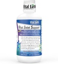Vital Earth Liquid Joint Support Supplement – Glucosamina, Condroitina, HSH Plus Ácido Hialurónico, Boswellia & Ácido Fulvico (70+ Trace Minerals), 32 Oz + 1 Oz Cup