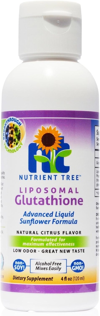 Glutationa lipossômica nova formulação não-soja não-GMO