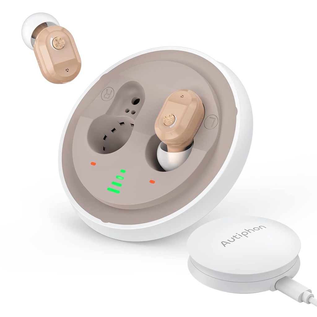 Aparelhos auditivos, Autiphon Rechargeable Digital Hearing Aids, S-U01- L