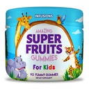 Infusões Super frutas chicletes para crianças 90 Conde Antioxidante mistura suave e delicioso Vegan amigável Gluten Free Non-GMO
