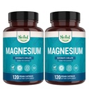 Naturals aninhado Quelato de magnésio glicinato - 200mg Suplemento de magnésio quelatado para Cães Músculos, Relaxação, e Apoio ao Sono - 100% Albion TRACCS Glicnato de magnésio buffered - 240 Cápsulas Vegan