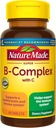 Nature Made Super B Complexo com vitamina C e ácido fólico, Suplemento dietético para suporte de energia celular, 60 comprimidos, suprimentos de 60 dias