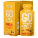 NUTRIÇÃO DE DESEMPENHO BARE, BPN Go Gel Endurance, 24g de carboidratos e 100 calorias por embalagem, Vegan + Gluten Free Running Gel, 10 Pacotes de serviço único, Mango