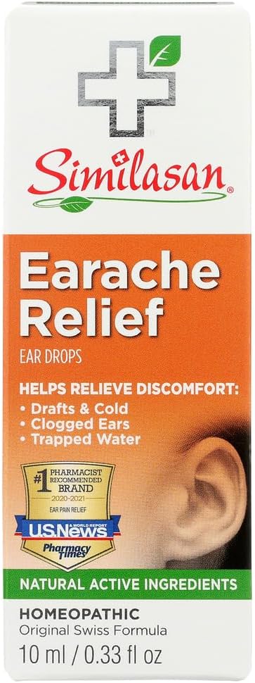 Similasan Earach Relief Ear Drops 10 ml (embalagem de 2)