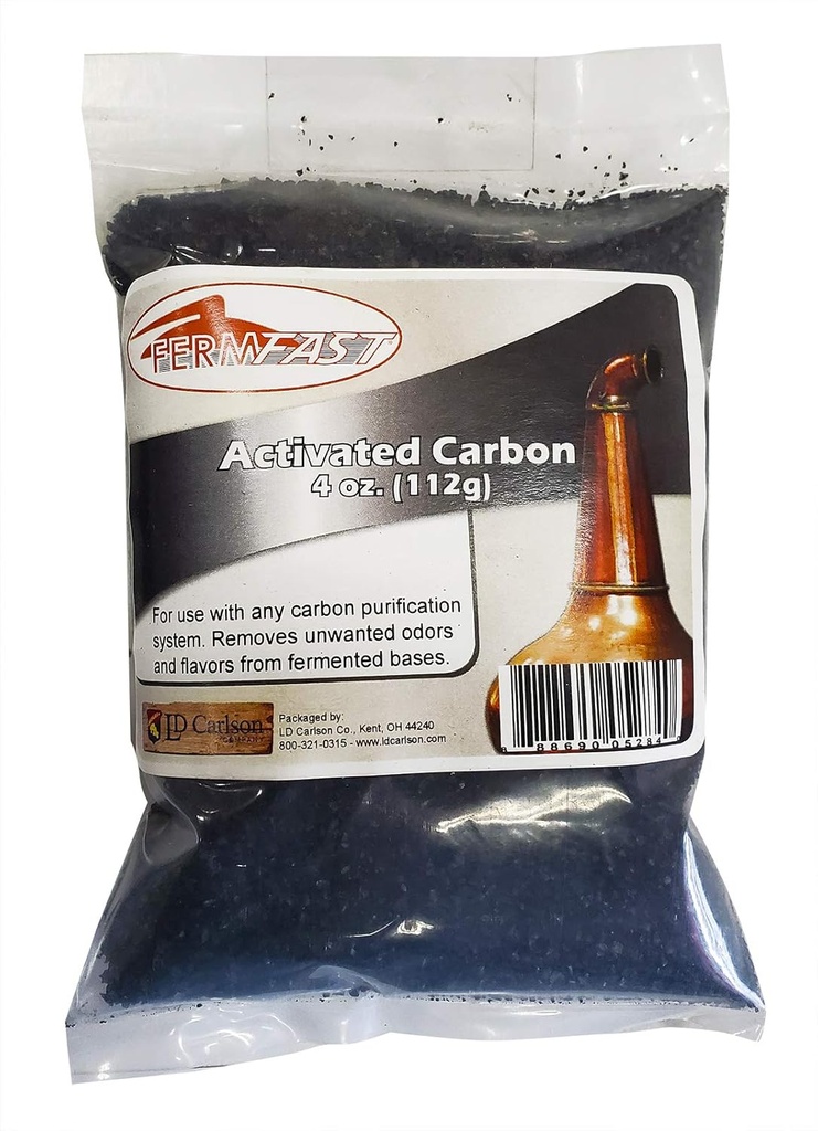 Carbono ativado Fermfast (Carvão) (4 onça)