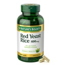 Arroz de levedura vermelha da natureza, Suplemento de ervas, 600mg, 250 Cápsulas
