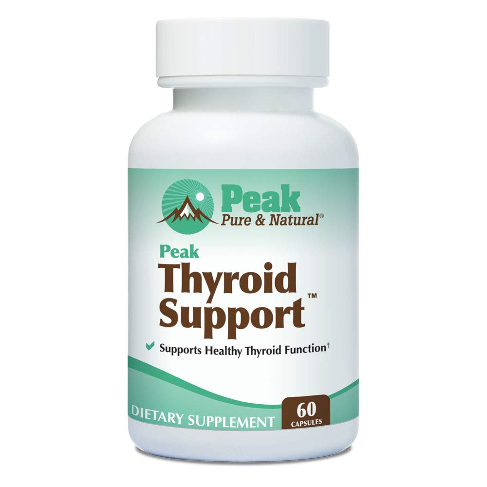 Suporte da tireóide pelo suplemento puro e natural da tireoide e reforço do metabolismo para apoiar a manutenção do peso do suplemento do iodo projetado para a tiróide subativa do