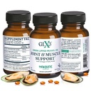 GLX3 Green Lipped Messel Oil Cápsulas para Apoio Músculo e Músculo □ Extra-Forte ETA, EPA, DHA Omega-3 Green Lipped Mussel Suplemento para Conforto, Flexibilidade e Recuperação por HakaLife GLX3