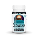 Fonte Natural Bromelain, 2.000 GDU/GRAM, Abacaxi Enzima, 500 MG - 60 Comprimidos
