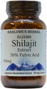 Barlowe's Herbal Elixirs Shilajit Extract (500mg) por cápsula (50% de ácido fúlvico) Minerais-Rich Himalaia Suplemento para Vitalidade e Bem-Estar (60 cápsulas Vegan)