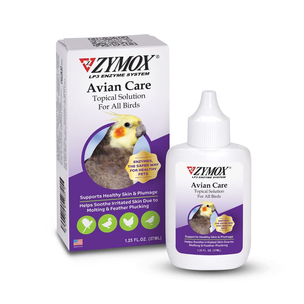 ZYMOX Solução tópica para cuidados aviais w/o Hydrocortisona - 1, 25 oz