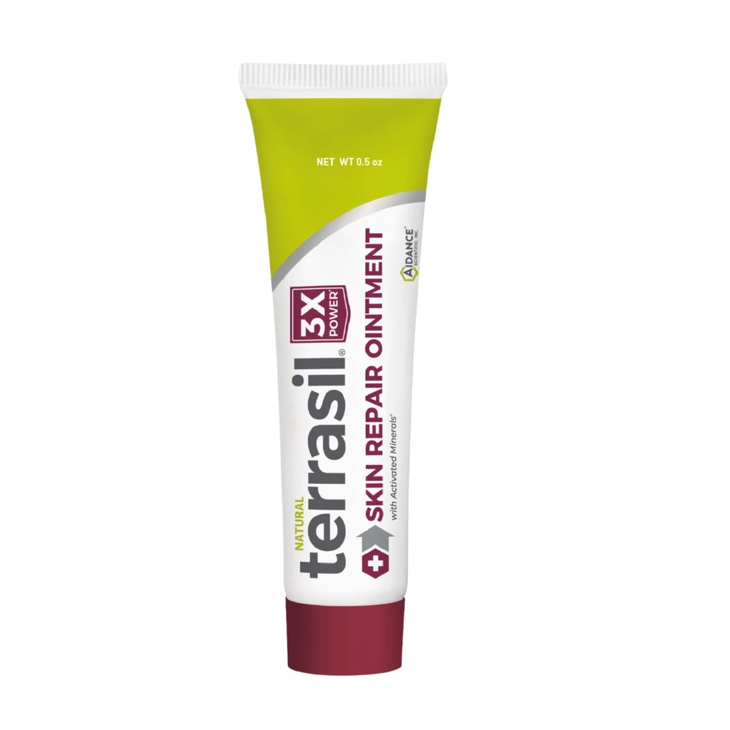 Reparo da pele terrasil para queilite angular, foliculite, impetigo, esclerose líquen, fervura, ceratólise picada, alívio rápido e suporta cura. Dermatologista testado e hipoalergênico aprovado (0,5 oz)