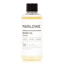 Marlowe. No. 143 Óleo de barba 3 onças, óleo condicionado para homens, cuidado de barba mais suave e mais completa, 100% amaciador natural com girassol e óleo de girassol, condições e nutrientes, Fragrância livre