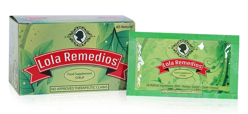 Lola Remedios Suplemento Alimentar Xarope 12 saquetas / Caixa