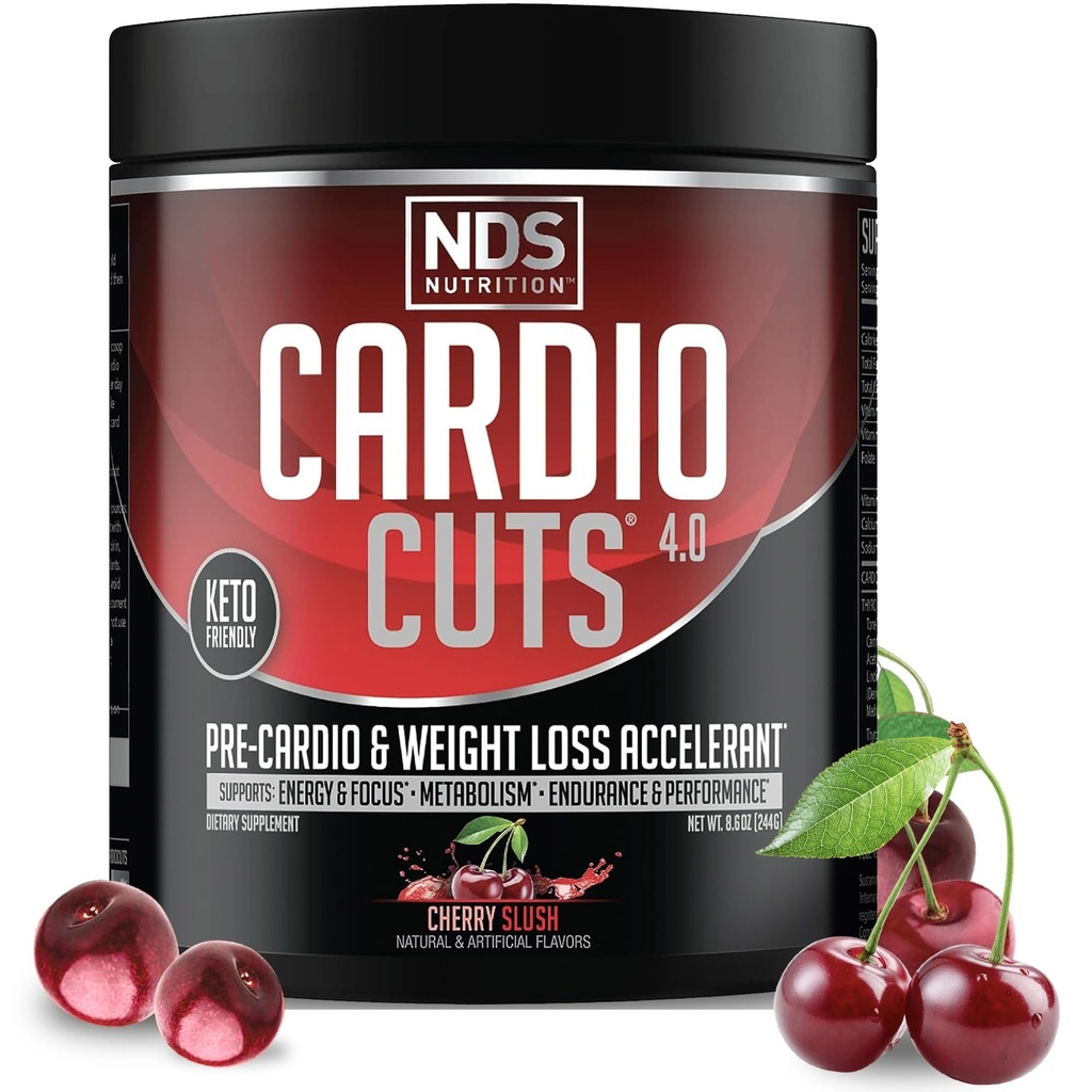 NDS Nutrition Cardio Cuts 4.0 - Cherry Slush - 8.6 onças.
