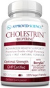 Aprovado Ciência Colestrina - Suporte de Nível Lipídico - Antioxidantes, Lecitina, Berberina HCL, Berries, BioPerine - 60 Cápsulas - Made in USA