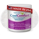 CoolComfort Personal Cleansing Pads com Hazel Bruxa Orgânica e Aloe Vera - Toalhas de ação All-Natural e rápida para queima de hemorróidas, coceira, dor e inchaço - 100 Pads - Sem Parabenos