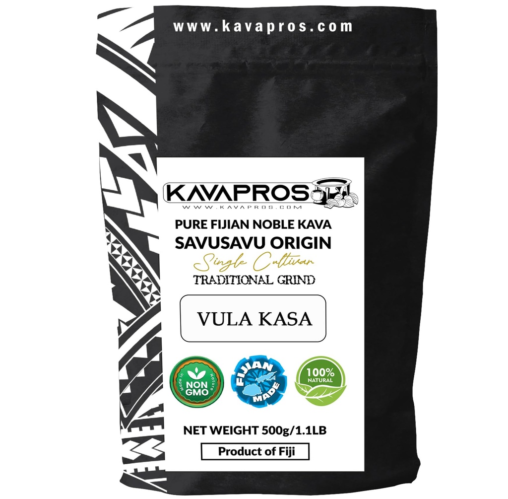 Kava pó único Cultivar Vula Kasa Fijian Kava raiz pó alta potência 4yr amadureceu puro orgânico Kava-Kava de Fiji
