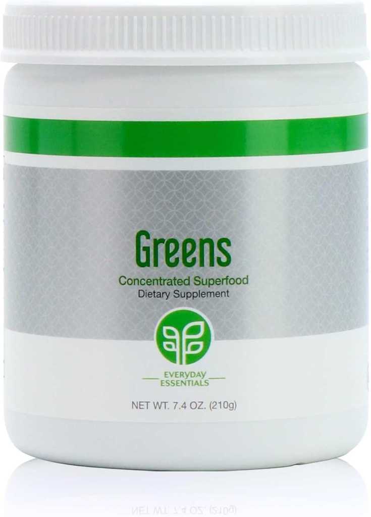 Pure Greens 210g - Greens Powder com Superalimentos, Antioxidantes e Fitonutrientes com Quatro Misturas de Propriedade. Misturar facilmente com água ou sumo. Vegan-Amigo, naturalmente adoçado com Stevia.