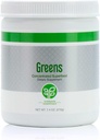 Pure Greens 210g - Greens Powder com Superalimentos, Antioxidantes e Fitonutrientes com Quatro Misturas de Propriedade. Misturar facilmente com água ou sumo. Vegan-Amigo, naturalmente adoçado com Stevia.
