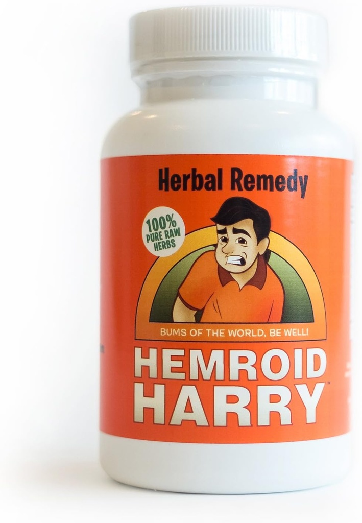 Hemróide Remédio de ervas de Harry, 30 dias (240 contagem) - Tratamento Natural, pílulas