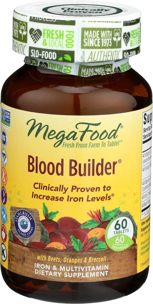 Megafood BLOOD Builder DailyFoods 60 qui.
