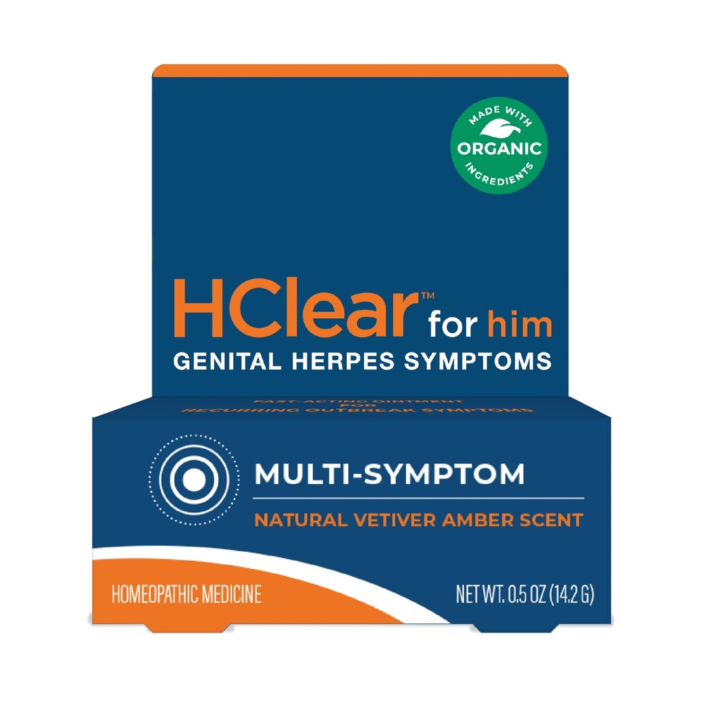 HClear para ele por FemiClear - Ponho tópico - Formulado com Ingredientes todo-naturais e orgânicos - Alívio de ação rápida - Fabricado nos EUA - (0.5 Tubo de Oz)