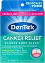 DenTek Canker Alívio Canker Dores de Patch Alivia Dor Canker, 6 Contagem (Pacote de 1)