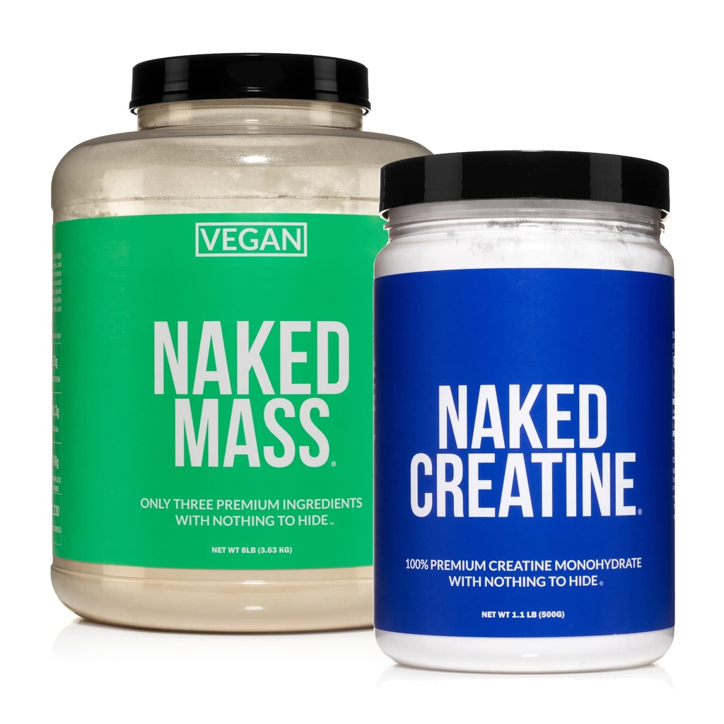 Pacote de proteína sem soja: 8LB Vegan Mass Creatine