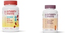 SmartyPants Kids Multivitamin Gummies, Açúcar Grátis: Omega 3 (ALA) & Teen Girl Multivitamin Gummies: Omega 3 Fish Oil (EPA/DHA)