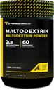 Primaforce Maltodextrina pó (2 libras, sem sabor) - Grau alimentar Maltodextrina pó para aumento de energia de treino, ganho e resistência