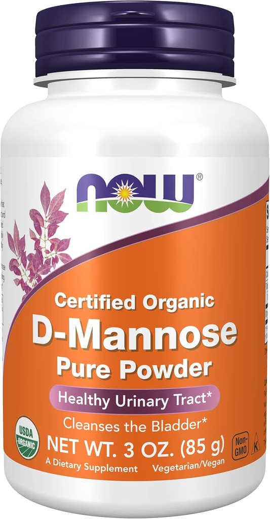 Agora Alimentos, D-Mannose Pure Powder, 3 oz (85 g)