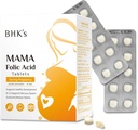 Ácido Fólico de BHK, Antes Durante Após a Gravidez, apoiar o desenvolvimento do sistema nervoso do bebê, vitaminas essenciais para mamãe e bebê, 90 comprimidos