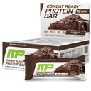 MusclePharm Combat Sport Bar, Chocolate Bolo Flavor Altas barras de proteína, desejos de combate, desempenho de combustível e atender demandas de energia, 20g de proteína de Whey Protein, 5g de fibra, sem glúten, 12 barras