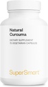 Supersmart - Curcuma Natural 2500mg por dia (Alta Potência) - Curcuma Longa Extract Supplement - Curcumin Tumeric 95% Curcuminoids
