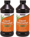 Agora Alimentos Chlorophyll & Mint, 16 OZ LIQUID (Pacote de 2)