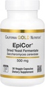 California Gold Nutrition EpiCor®, Fermentato de Levedura Seco, 500 mg, 30 Cápsulas Veggie