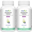 Suplementos de suporte de fígado de TUDCA 1200 mg-Terceiro partido testados-Salsais para fígado Detox Cleanse-High Strength Formula-Vegan Cápsulas para fígado, vesícula biliar, saúde infantil,2 cápsulas garrafa-120