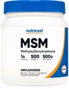 Nutricost Puro HSH Pó 500 Grams (Metilsulfonilmetano)
