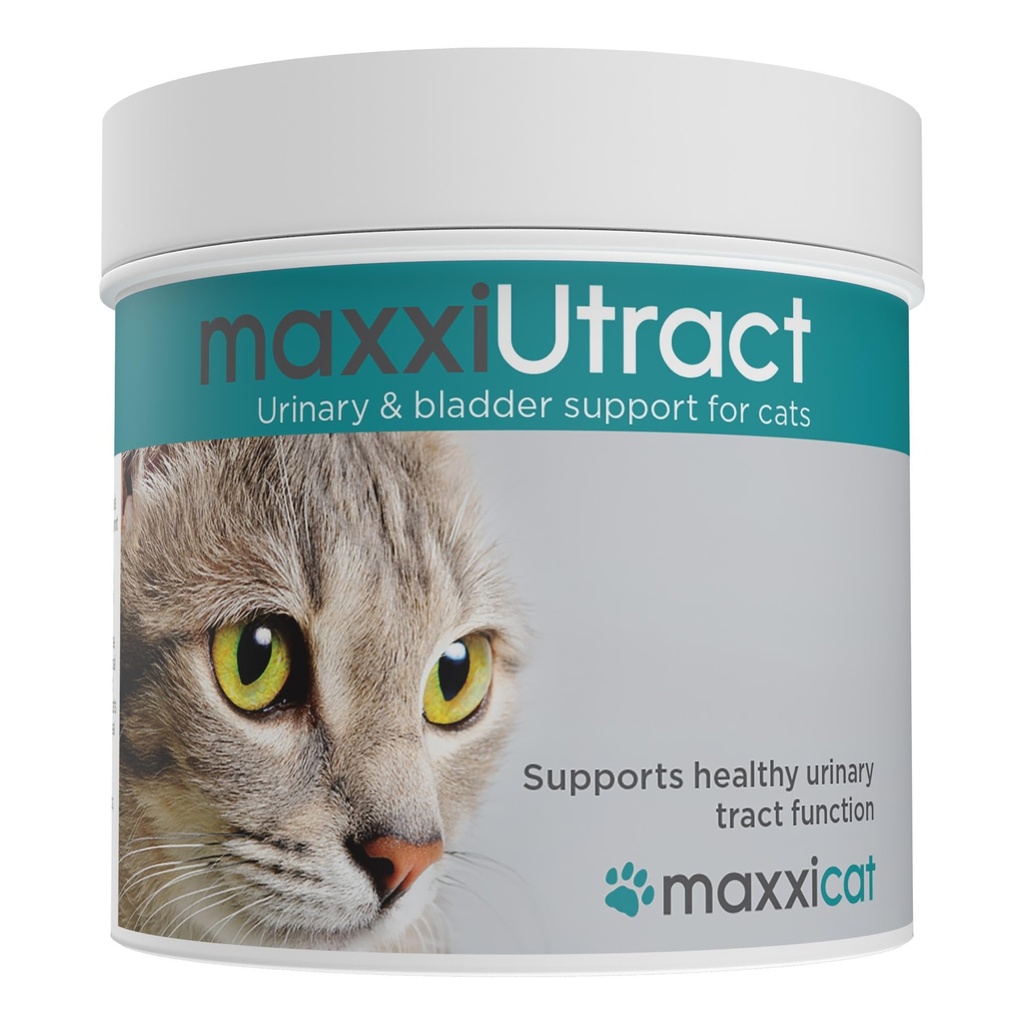 Maxxipaws maxxiUtract Suporte urinário e bexiga - Suplemento em pó para gatos, 3,2 oz