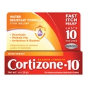 Cortizone 10 Pomada de dosagem máxima 1 onça, 1% Pomada de hidrocortisona para alívio do Itch - Embalagem Vary Maio