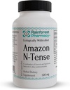 Rainforest Pharmacy N-Tense Soursop Graviola Cápsulas 500mg □ Wildcrafted Graviola Plus 7 Rainforest Herbs para Suporta Saúde Celular Normal