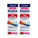 Emetrol Relevo de Náusea Líquida Não-Drowsy para Crianças - Relevo de Estômago Perturbado - Relevo de Náusea para Crianças - Sabor de Berry Misturado - 4fl oz, 2 Pack