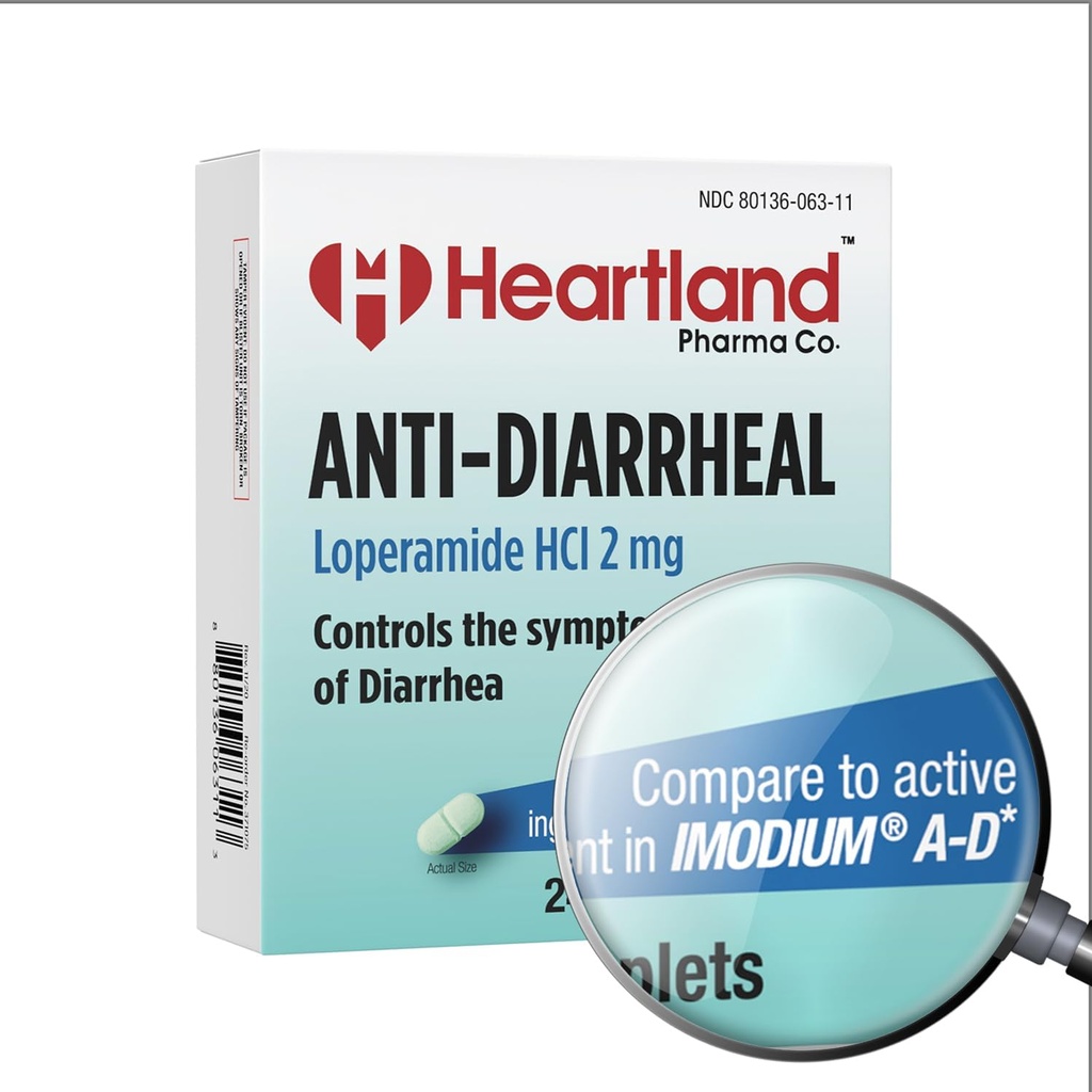 Loperamida HCL 2mg Caplet □ Medicação Antidiarreica • Alivio da Diarréia