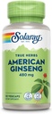 SOLARAY Ginseng americano 480 mg □ Herb adaptogênico □ Stress saudável, energia & suporte de resistência física