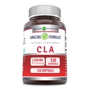 Fórmulas surpreendentes CLA (ácido linoleico conjugado) 1250 Mg □ Suplemento Softgels □ Não-GMO □ Gluten-Free □ Made in USA (1 Pack □ 120 Count)