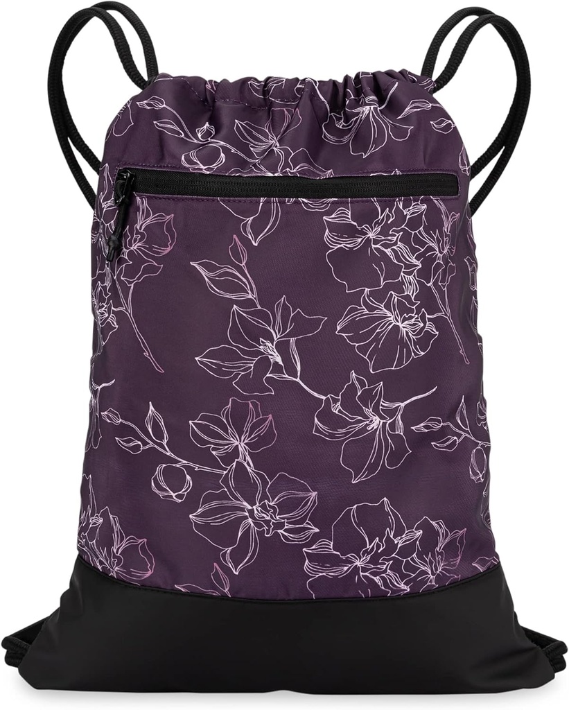 Saco de ginástica Drawstring para as mulheres