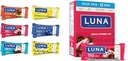 Pacote de variedade de barras LUNA (12 Count) + Chocolate Pimenta de hortelã (12 Pack) - Lanches sem glúten