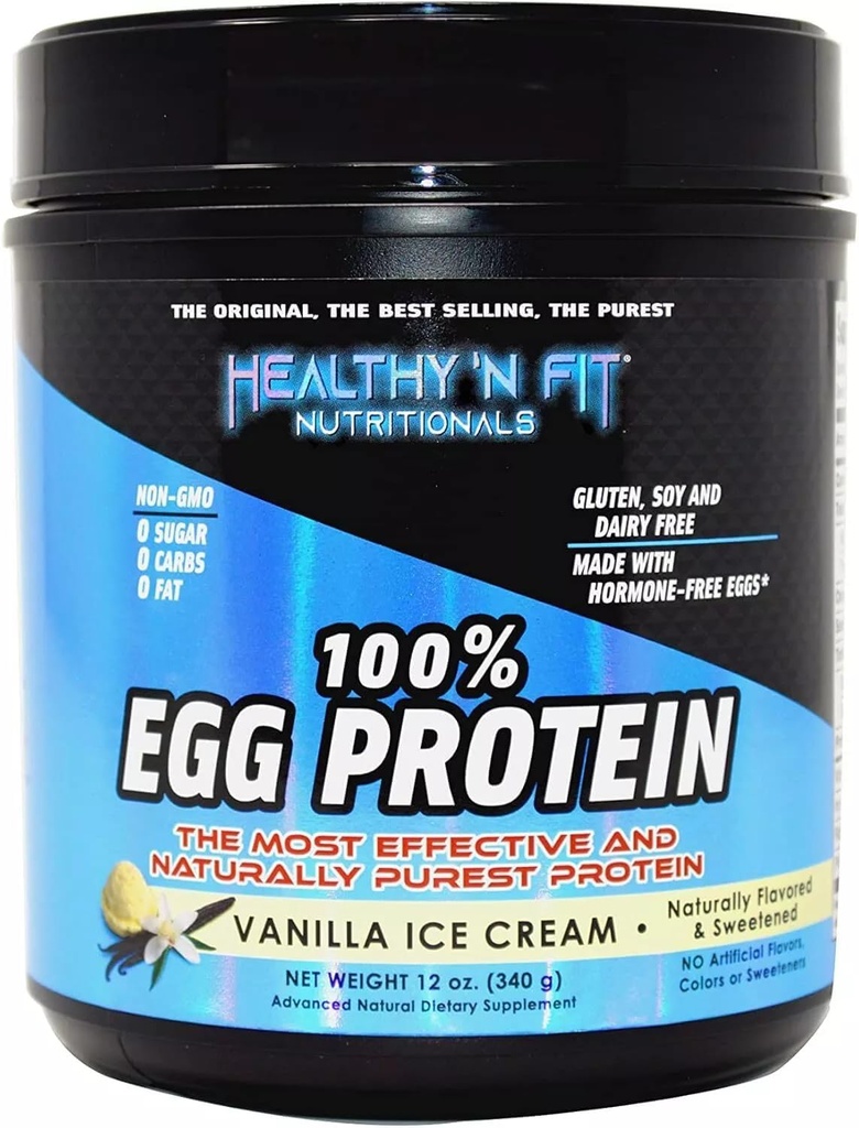100% de proteína de ovo em pó